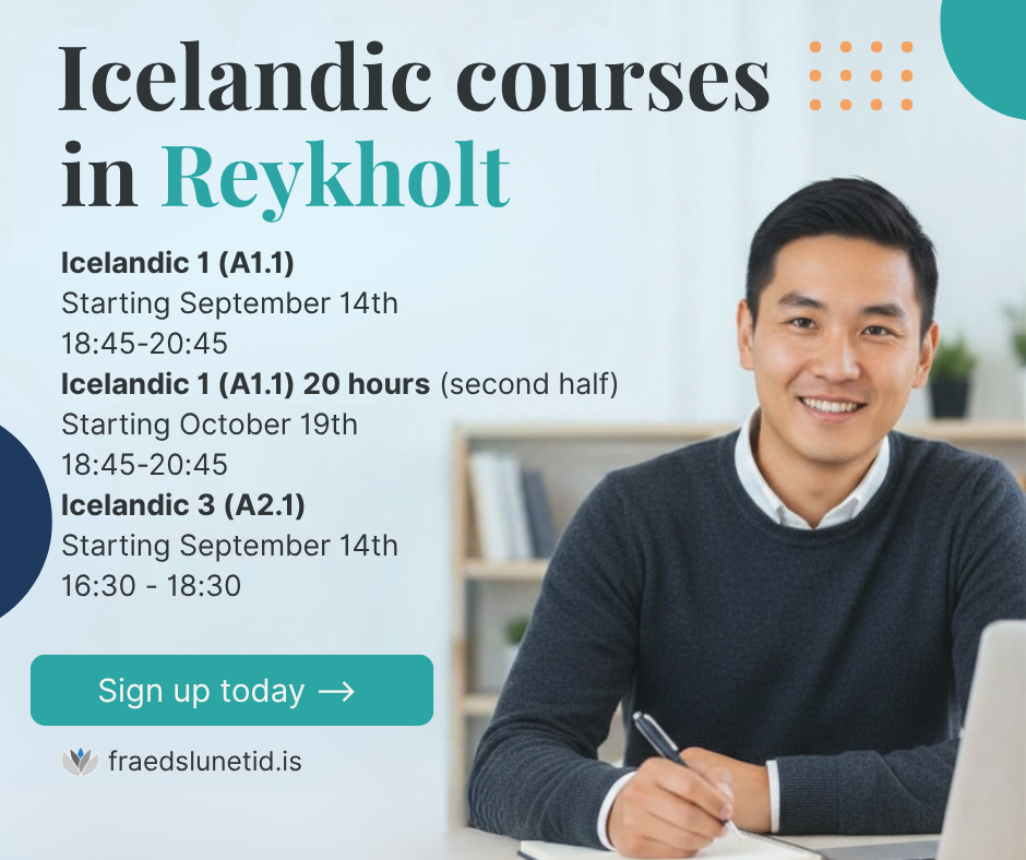 Icelandic courses in Reykholt - Kursy islandzkiego w Reykholt - Cursuri de islandeză în Reykholt -  Íslenskukennsla í Reykholti
