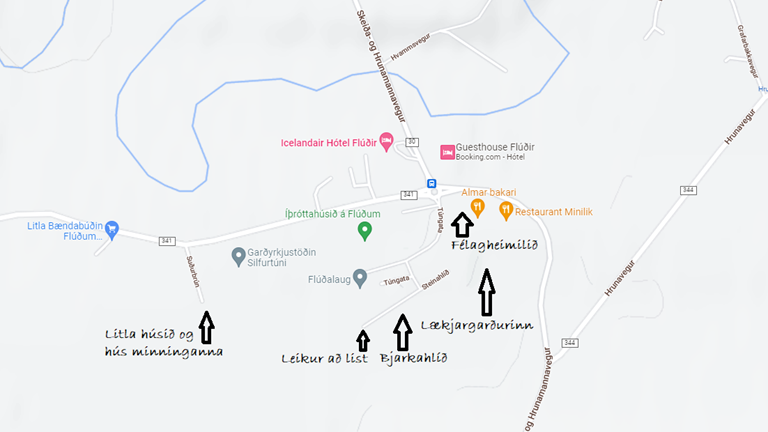 Dagskrá og kort - Uppskeruhátíð 3.sept