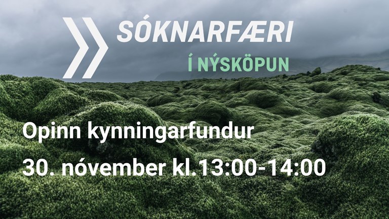 Sóknarfæri í nýsköpun