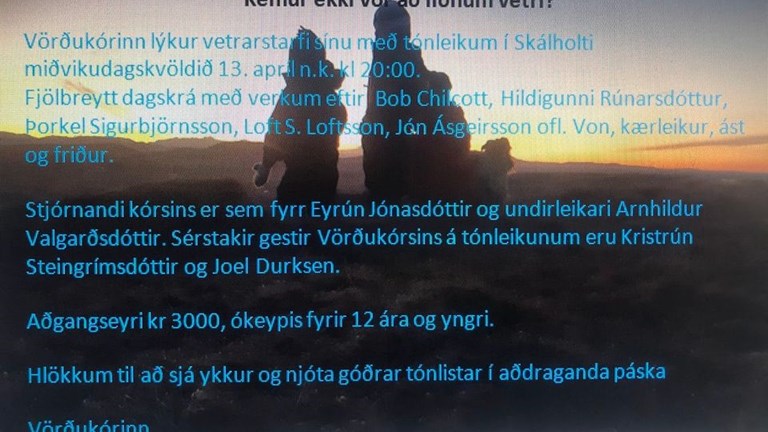 Kemur ekki vor að liðnum vetri