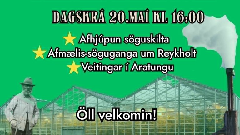 100 ára afmæli Reykholts í Bláskógabyggð verður fagnað 20. maí 2026.