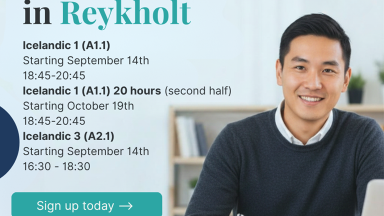 Icelandic courses in Reykholt - Kursy islandzkiego w Reykholt - Cursuri de islandeză în Reykholt - Íslenskukennsla í Reykholti